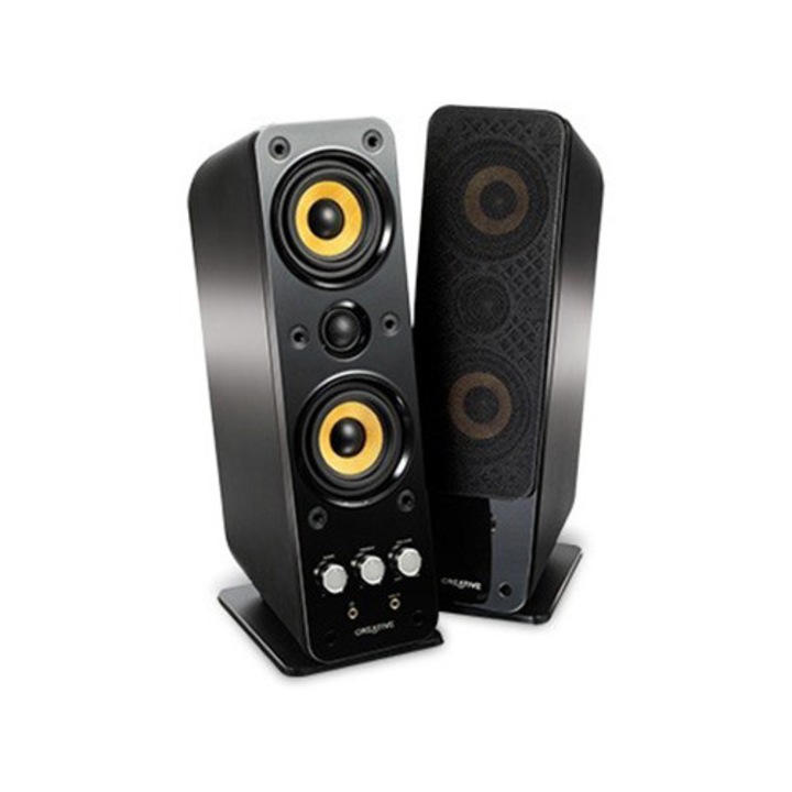 Set boxe PC Creative GigaWorks T40 II, 16 W, negru, 2.0 - eMAG.ro