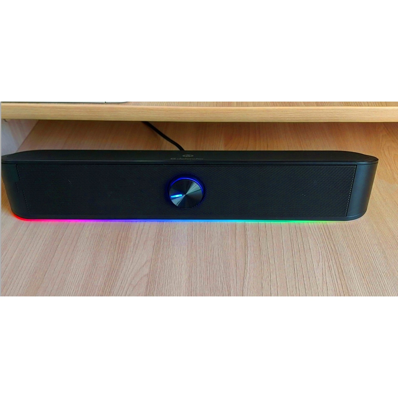 Soundbar Defender Z10, 2.0, 6W, negru, Bluetooth, alimentare USB