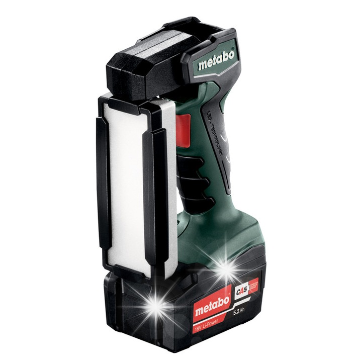 Lampa LED Metabo SLA 14.4-18, 440 lm, 0.46 kg, fara acumulator si incarcator