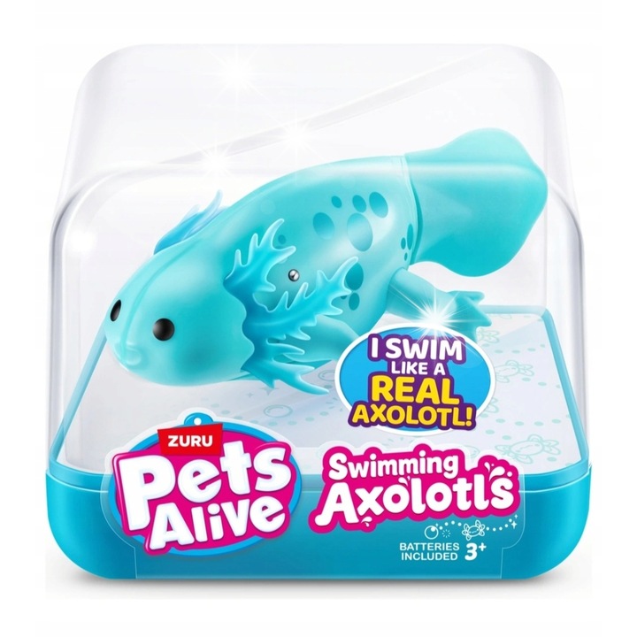 ZURU fürdőjáték, Axolotl, 7cm, kék