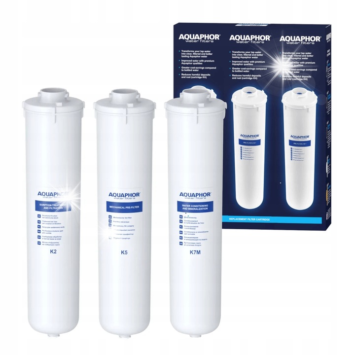 Set 3 filtre apa Aquaphor, Morion K2, K5, K7M, osmoza inversa