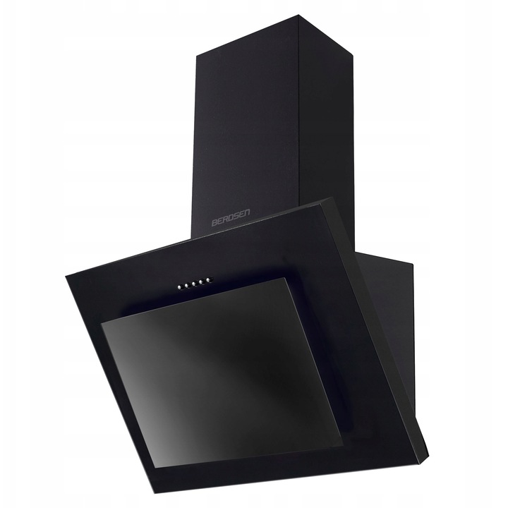 Hota subcuptor Berdsen 60 cm, neagra, 3 viteze, iluminare LED