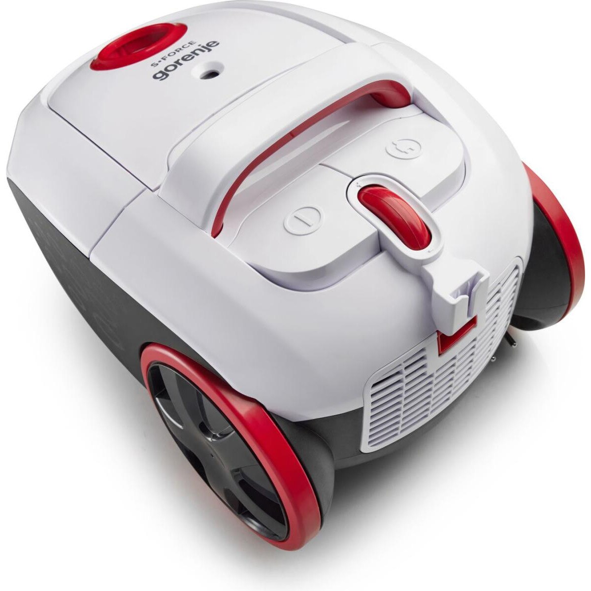 Aspirator Gorenje VCE21SFWR, alb, 850W, cu sac, 5.8kg, 8m raza de actiune