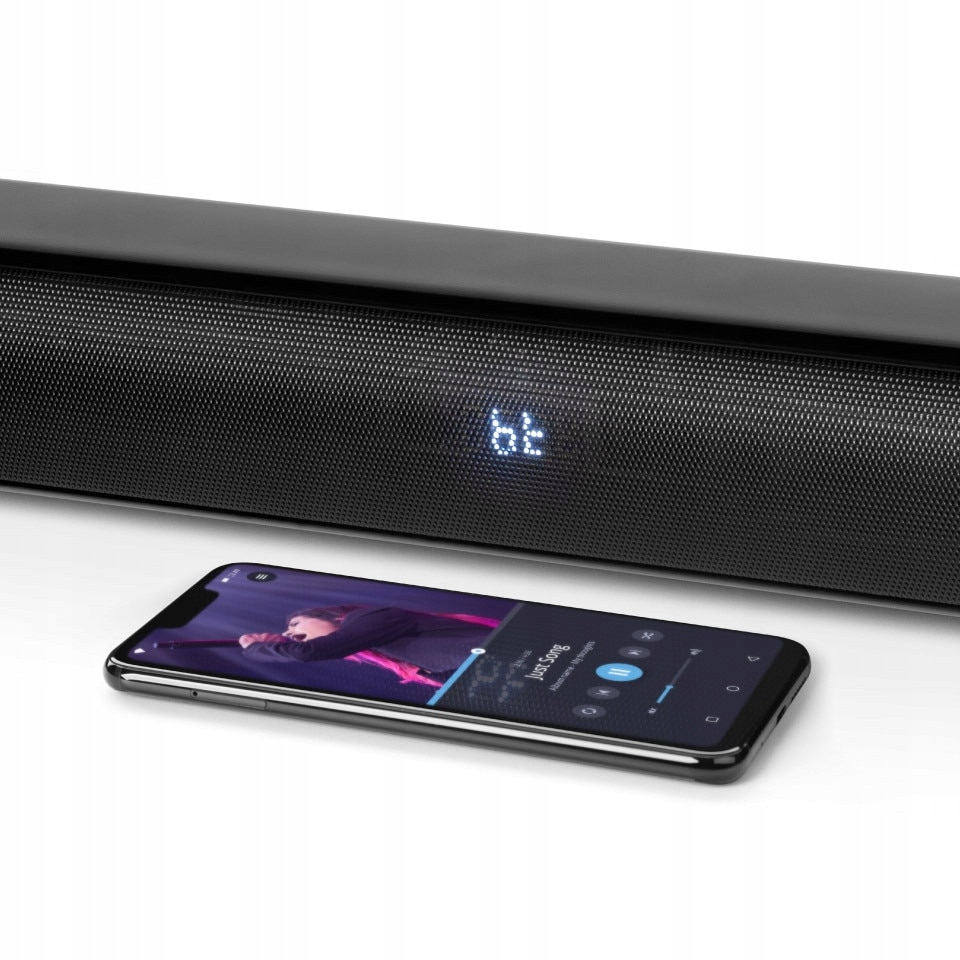 Soundbar Kruger&Matz Planet 2.1, Subwoofer, Bluetooth 5.3, HDMI, USB, 600x85x62mm, set