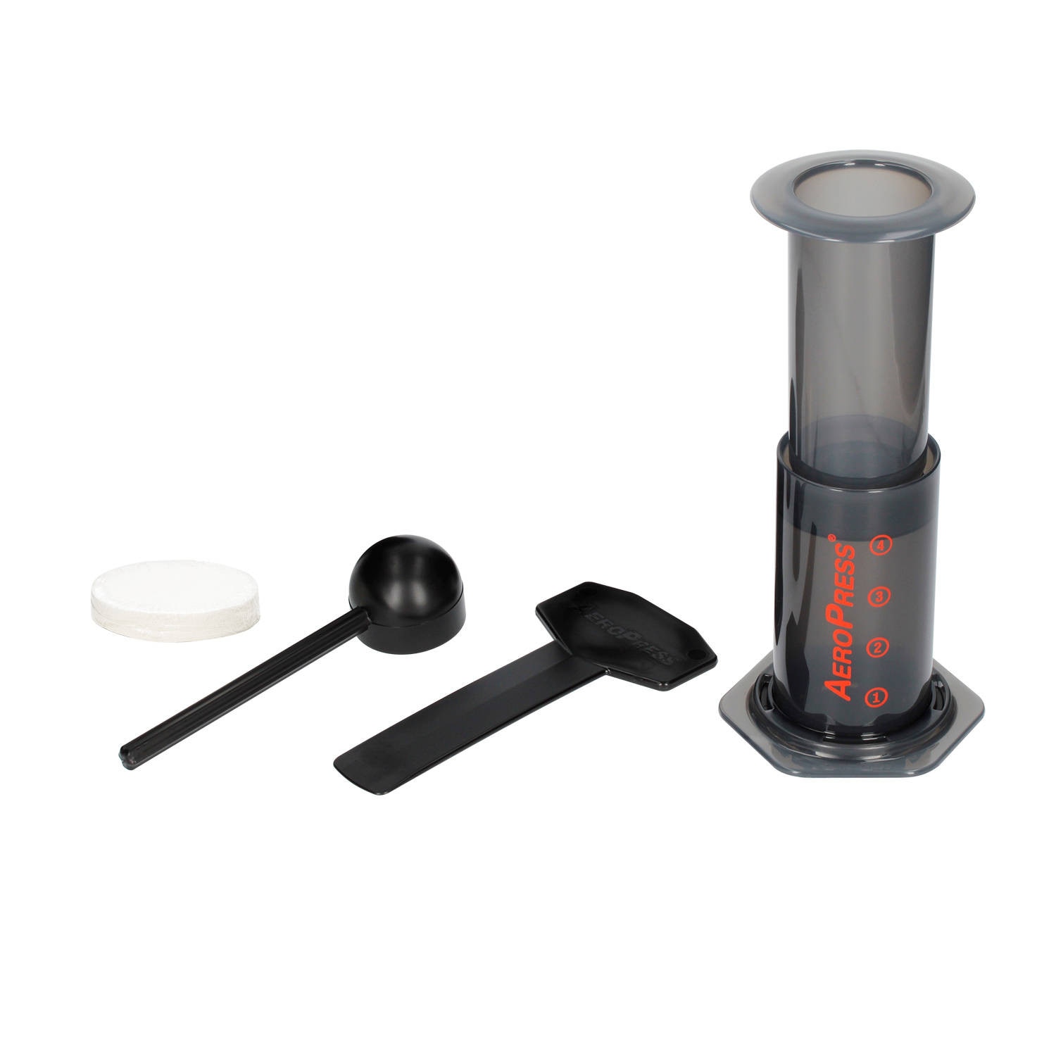 Cafetiere AeroPress Original, set complet cu 100 filtre, 250ml