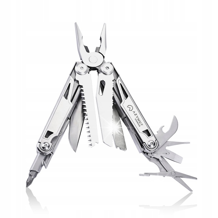 Briceag cu 14 unelte, 162mm, cu husa de curea, inox 420, 7CR13