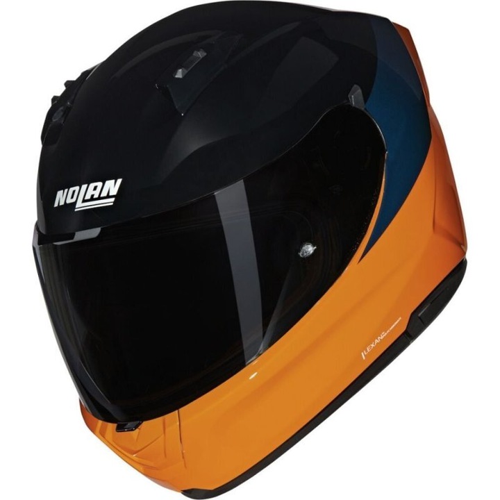 Casca Moto Full Face N60-6 Verniciatura Speciale Black Orange 25 2XL