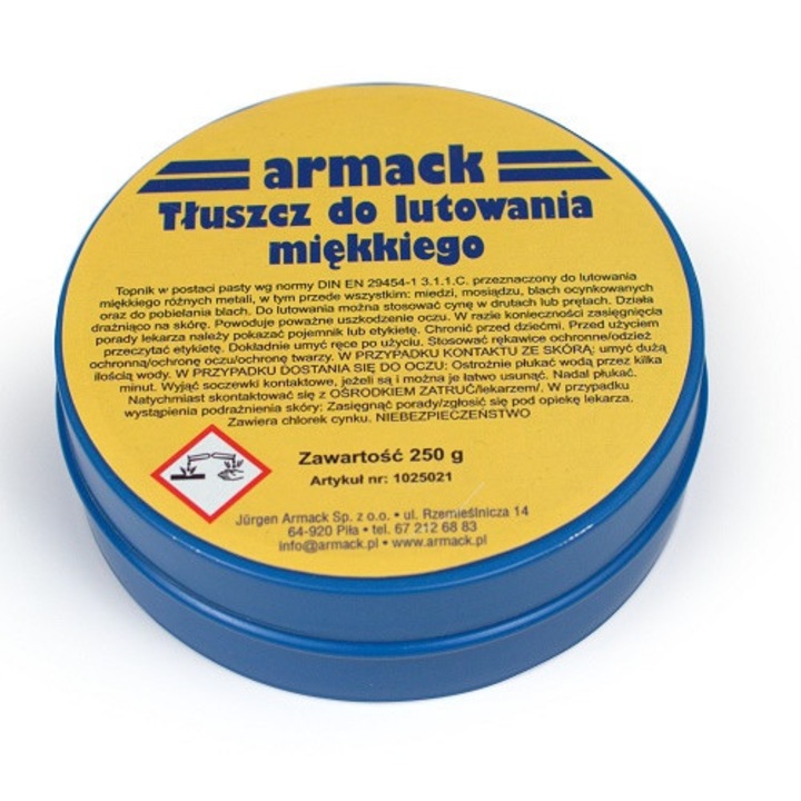 Flux de lipit pentru sudare moale Armack 50g, pentru cupru, alama