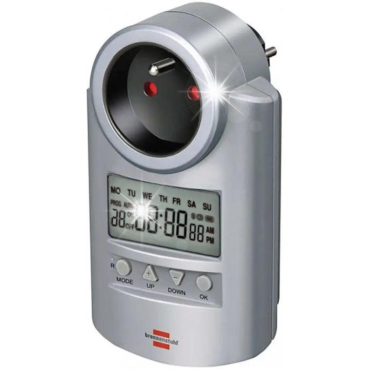 Programator timp Primera-Line DT, 20 programe, 16A, 230V, 7,5x15,5x8cm, IP20