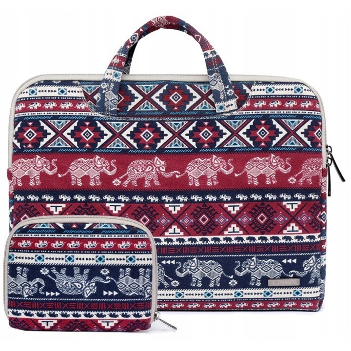 DKM laptoptáska, univerzális, 15-16 hüvelykes, vízálló, zsebbel, 39x30x2,5cm