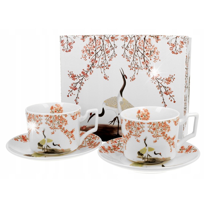 Set 2 Cani Duo Japan Collection, Portelan, 270 ml, 8,5x7cm