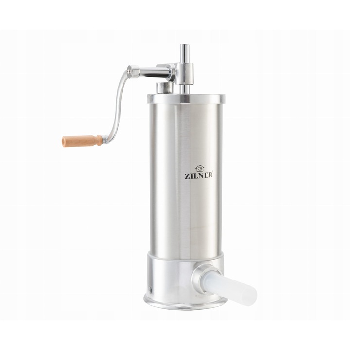 Masina de umplut carnati, Zilner ZL-3905, 5,5kg, 18x48cm, argintiu