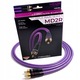 Audio kábel 2xRCA - 2xRCA Melodika Purple Rain, 15m
