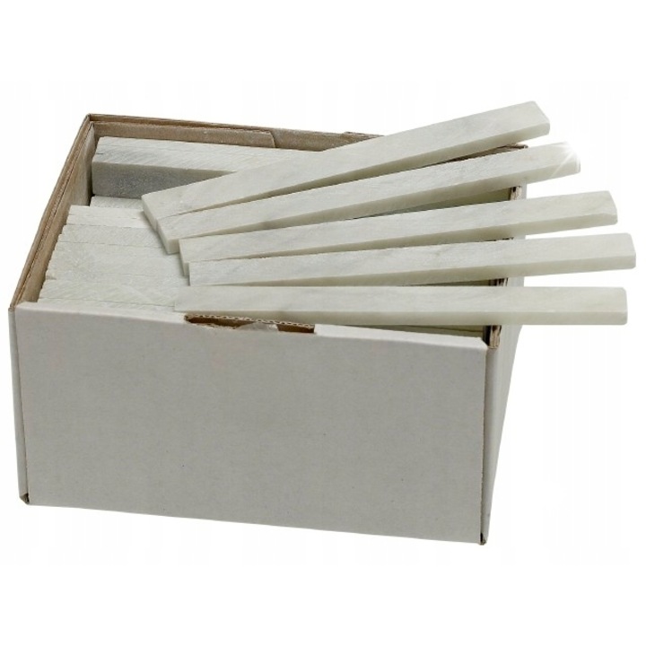 Creta alba 100 bucati, 130x13x5mm