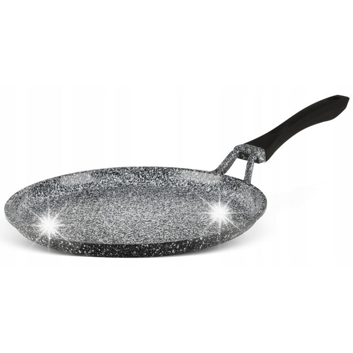 Tigaie marmura Edenberg, 28cm, pentru clatite si oua