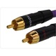 RCA-RCA коаксиални кабели Melodika Purple Rain MDCX80, 8м, виолетов, OFC 99,99%