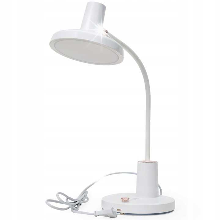 Lampa birou LED Platinet 10W alb, stil retro, 72SMD