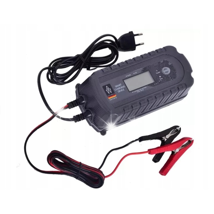 Kupczyk DFC-50T autó akkumulátortöltő, 12V/24V, 20A/30A, 315x245x225mm, 10.3kg