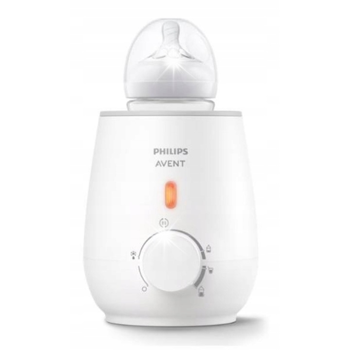 Incalzitor de Biberon Philips AVENT SCF355/09, functie de mentinere a caldurii, dezghetare blanda, alb, set