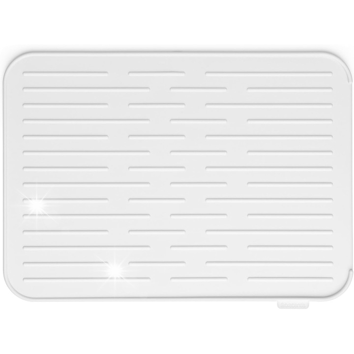 Mata de uscare vase Brabantia, 33x44cm, silicon, antiderapant