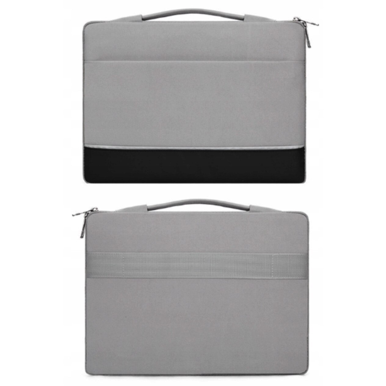 Geanta laptop DKM, universala, 36x25,5x2,5cm, impermeabila, cu multiple compartimente, pentru Macbook, Notebook, Ultrabook 12-13,5 inch
