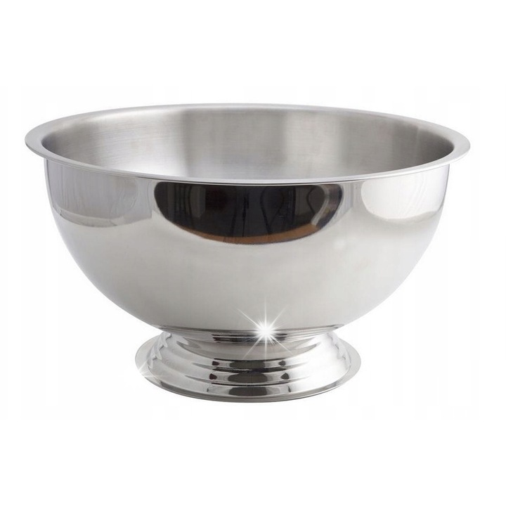 Фрапиера Kinghoff, инокс, 40x23,5см, сребриста