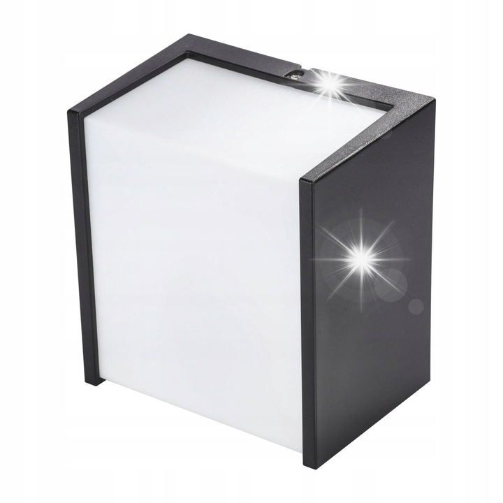 Philips Macaw LED kültéri lámpa, 3.5W, IP44, 13x12.2x8.5cm, fekete