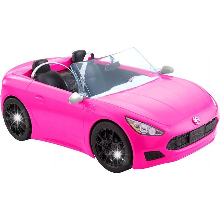 Masina pentru papusi, Barbie, Roz