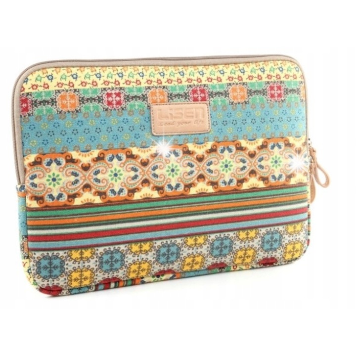 Etui universal pentru laptop, DKM, 33,5x23,5x1,5cm, rezistent la apa, interior din plus