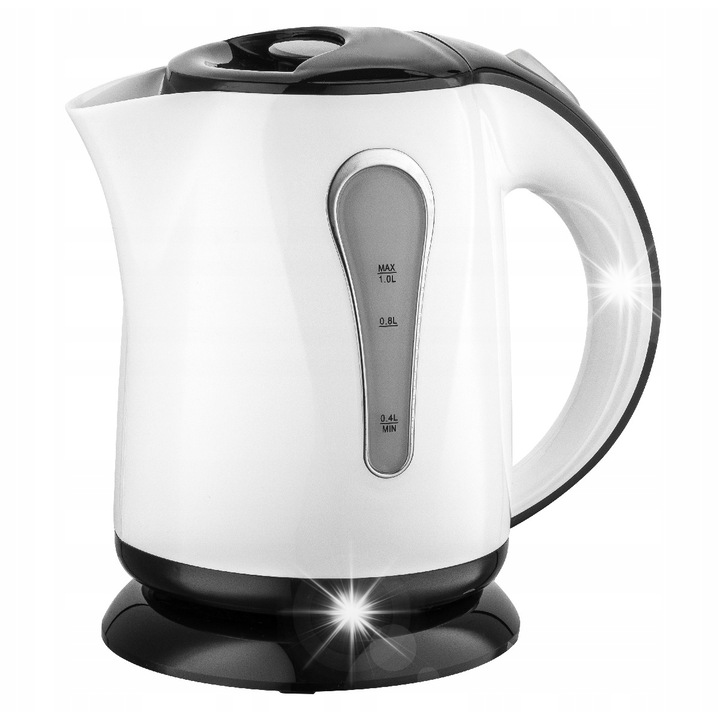 Cecotec 01435 – Fierbator 1L capacitate, Thermosense 500 Swan, 1200W, incalzire rapida, filtru anti-calcar, fara BPA si alte toxine