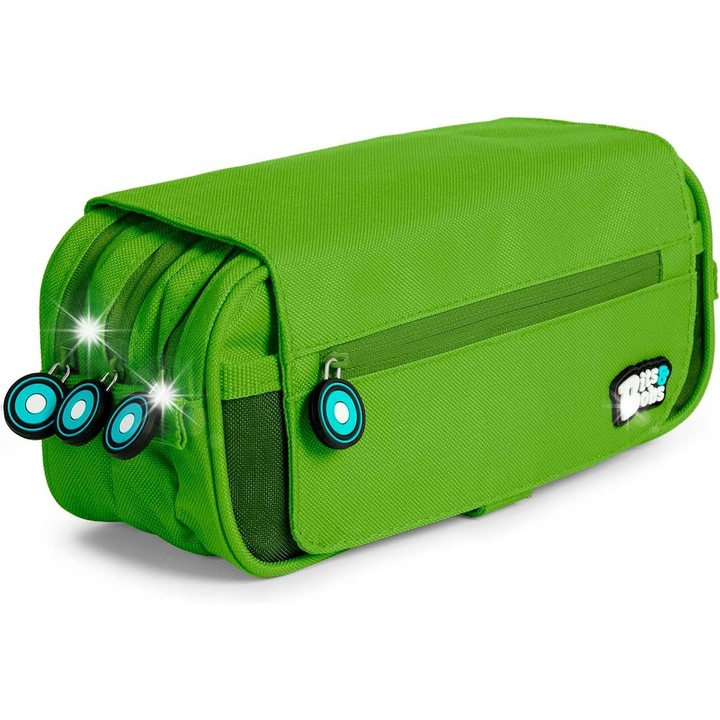 Tollartartó Grafoplas, Bits si Bobs modell, 3 rekeszes, 23x10x10cm, többszínű