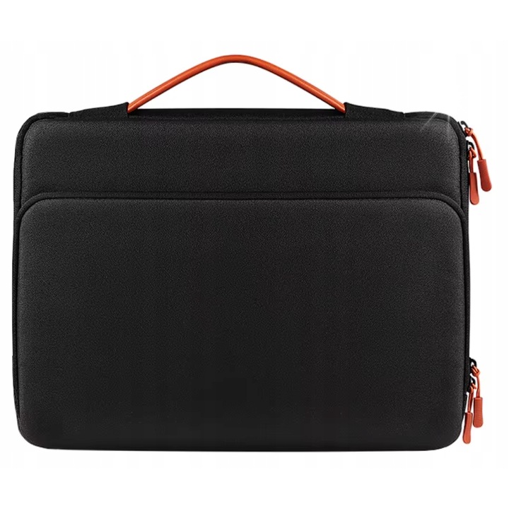 Geanta laptop DKM, 15,6 inch, impermeabila, multiple compartimente, 38,5x29,5x3,5 cm