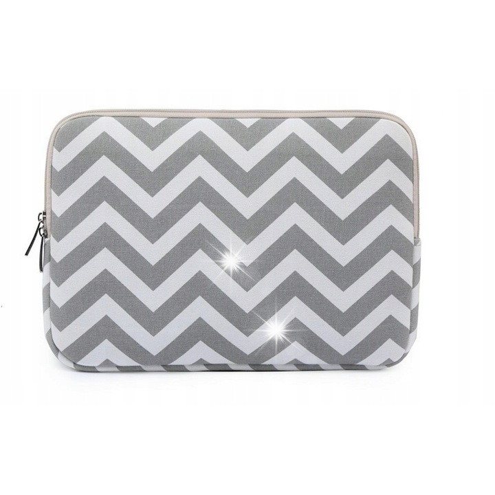 Husa pentru laptop, DKM, 33,5x23,5x1,5cm, rezistenta la apa, interior din plus