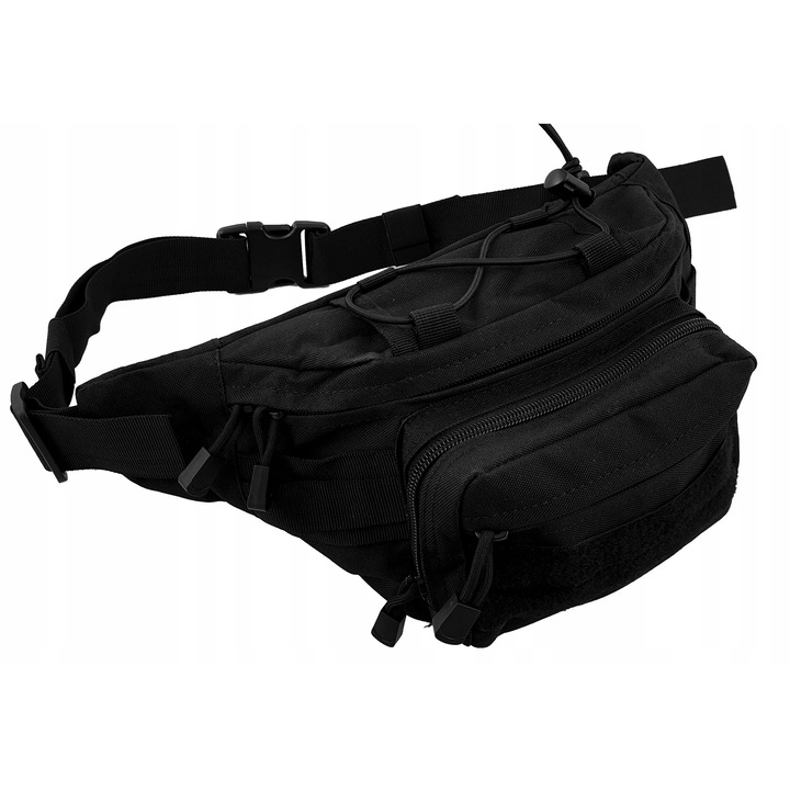 DKM férfi táska, fekete, 27x17x5-12cm