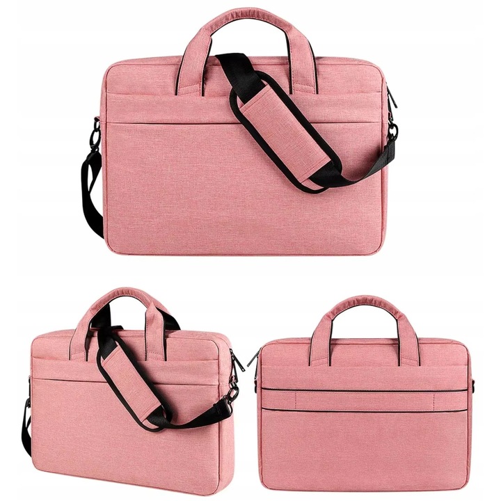 Geanta laptop DKM, 14-15 inch, impermeabila, cu curea reglabila, 36x25x4,5cm