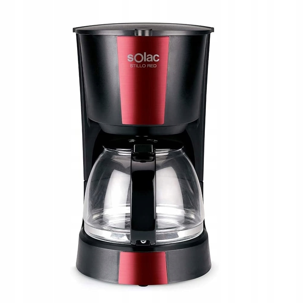 Espressor cafea Solac Stillo Digital 1.2l inox negru 900W 12 cesti