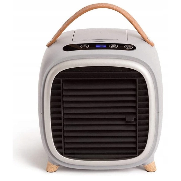 Ventilator portabil, Create, 3 viteze, 400 ml, gri