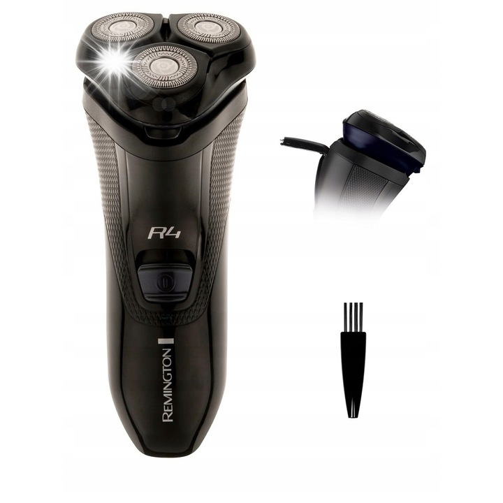 Aparat de ras electric Remington, cu acumulator, 40 min autonomie, Dual Track, ergonomic