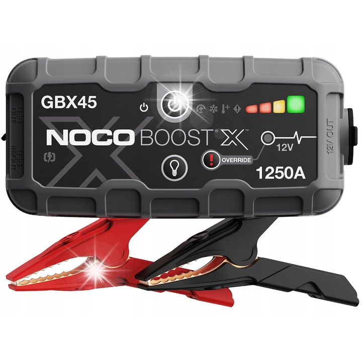 Jump Starter Noco GB70, 2000A, 12V, compact, cu lanterna, 222x152x71mm