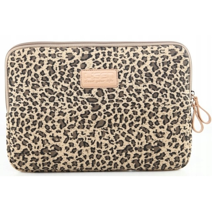 Geanta laptop, DKM, 13-14 inch, impermeabila, interior din plus, 36,5x26x1,7cm