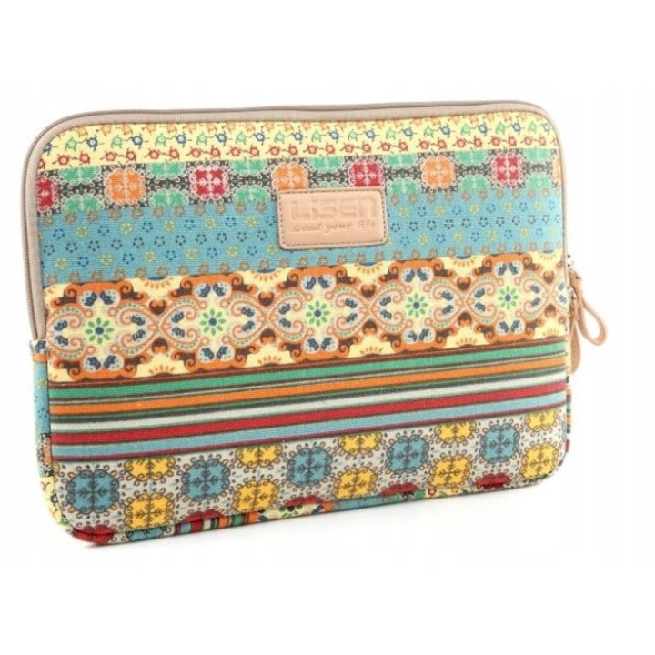 Husa pentru laptop, DKM, 33,5x23,5x1,5cm, rezistenta la apa, interior din plus