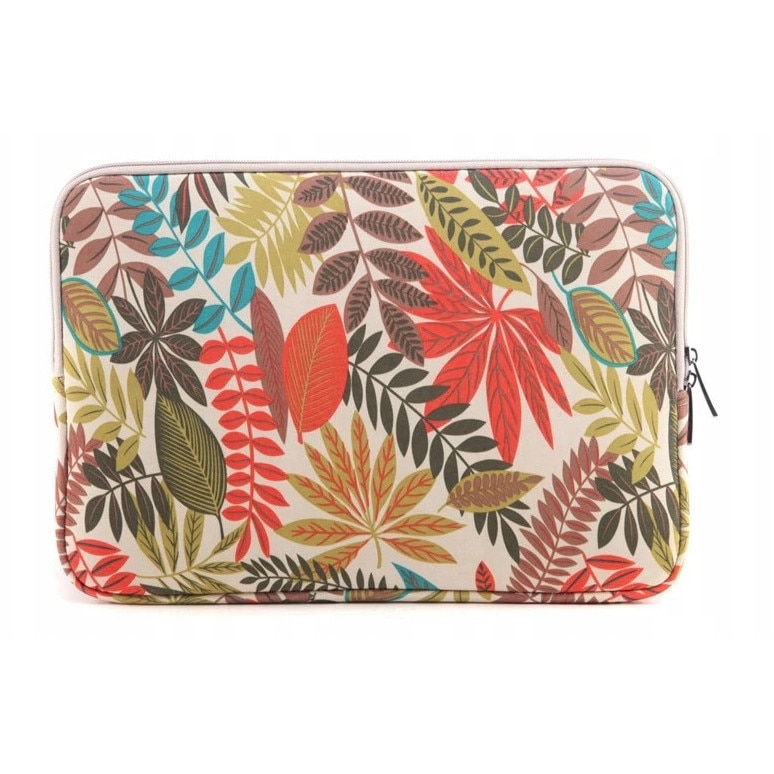 Etui pentru laptop DKM universal 12,5-13,5 inch, captusit cu plus, rezistent la apa, Multicolor, 33,5 x 23,5 x 1,5 cm