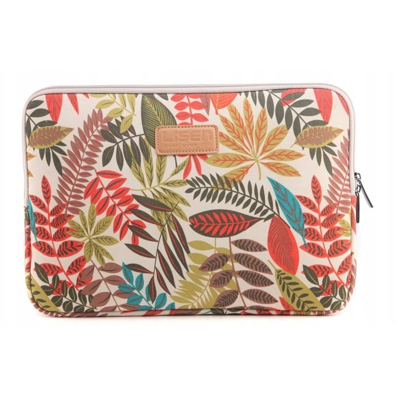 Etui pentru laptop DKM universal 12,5-13,5 inch, captusit cu plus, rezistent la apa, Multicolor, 33,5 x 23,5 x 1,5 cm