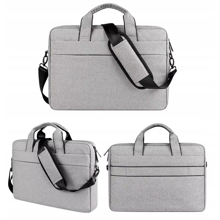 Geanta laptop DKM, 15-17 inch, impermeabila, curea reglabila, 40x29x4,5cm