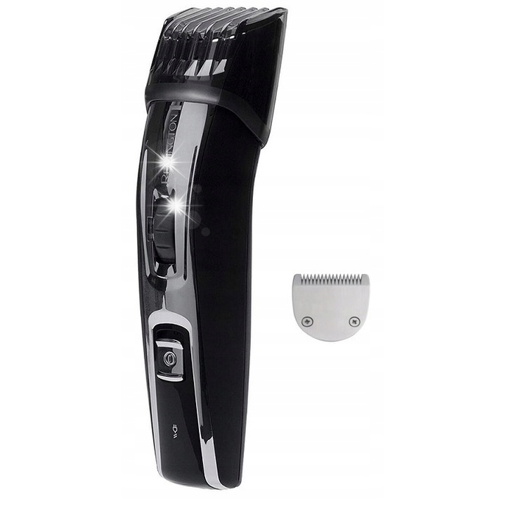 Aparat de tuns Remington, 3 lame precise, 9 lungimi, alimentare acumulator si retea, 1.5-18 mm