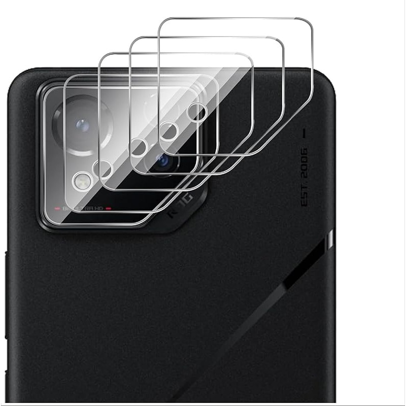 Set 2 Folii Protectie Camera Sticla Securizata Transparenta 9H pentru ASUS Rog Phone 9 / Rog Phone 9 Pro