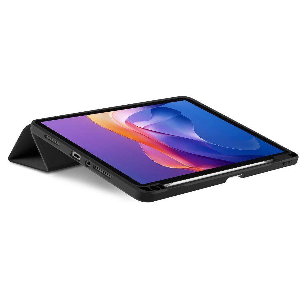 Husa tableta Graffistore pentru Xiaomi Redmi Pad 2 (11 inch) - inteligenta neagra, cu suport pentru stylus