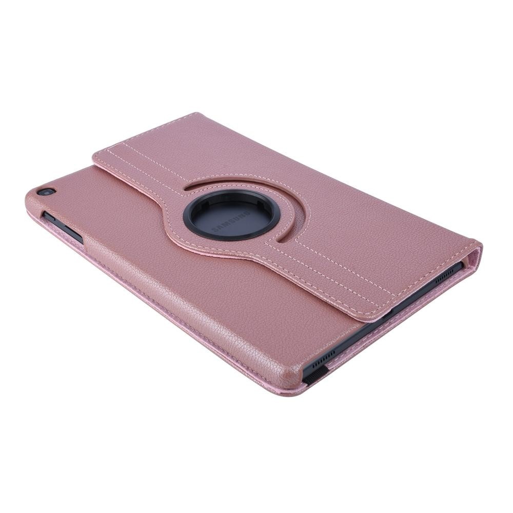 Husă tabletă Samsung Galaxy Tab A 10.1 2019 compatibilă (SM-T510, SM-T515) - husă tabletă din piele artificială roz aurie, rotativă