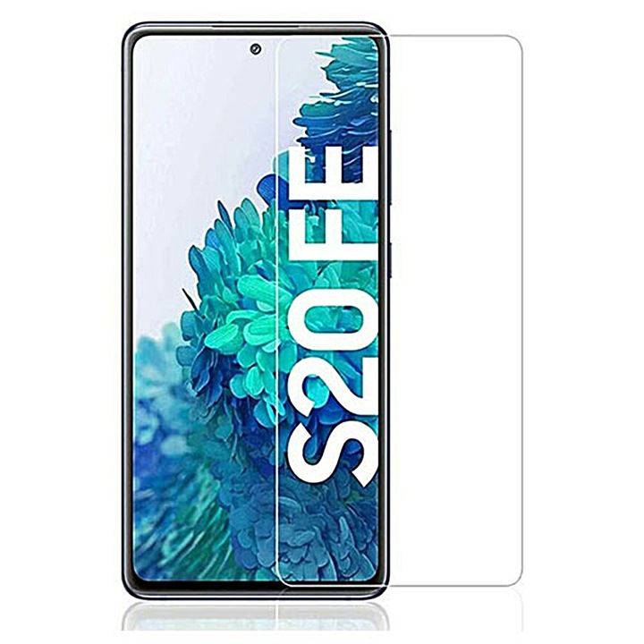 Стъклен протектор за дисплей MBX, За Samsung Galaxy S20 FE 4G/5G (G780F/G781B), Прозрачен