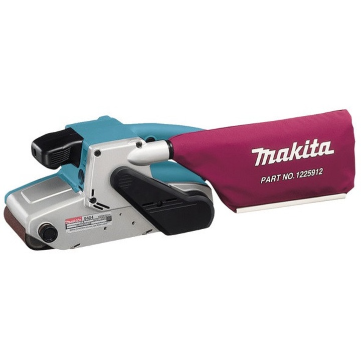 Slefuitor cu banda Makita 1010W 610x100mm, viteza maxima 440 m/min, set cu valiza de transport